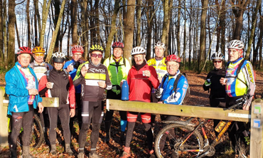 Pause “vin chaud” à l’orée de la forêt de Bercé